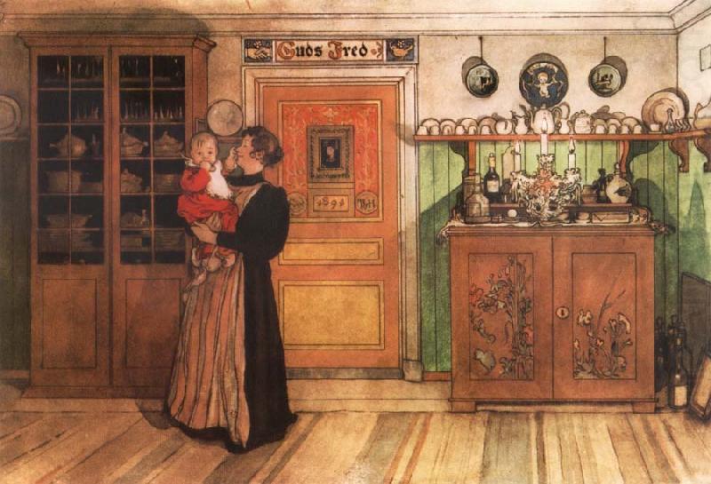 Tuixt Christmas and New Years, Carl Larsson